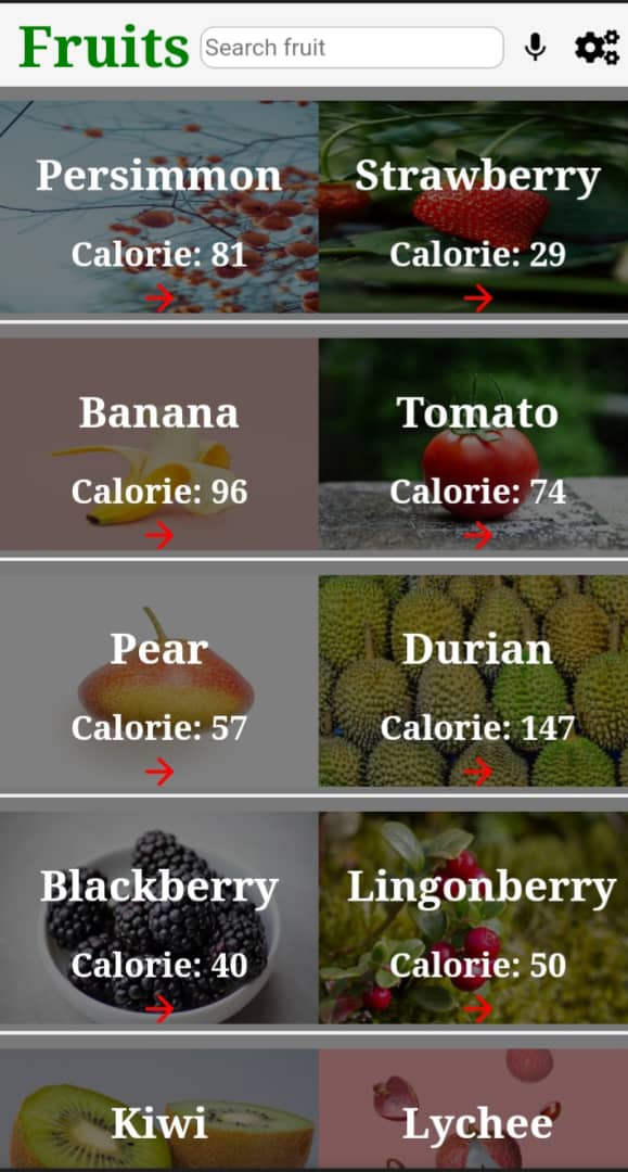 Fuit Web App